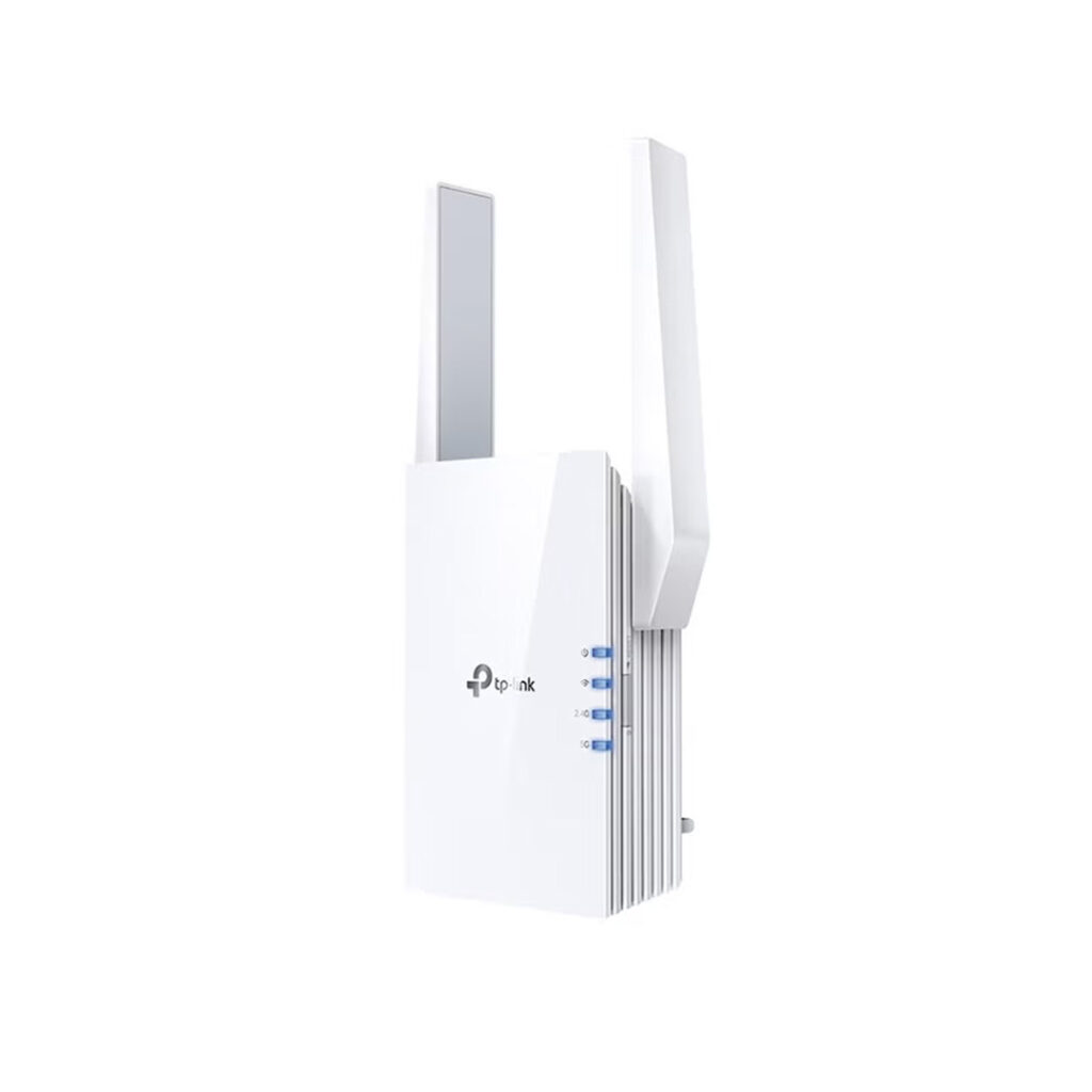 TP-Link RE505X Wi-Fi range extender offered by Techmicro, the authorized TP-Link distributor in Oman