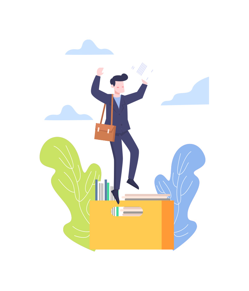 Happy employee starting a new career at Techmicro Oman